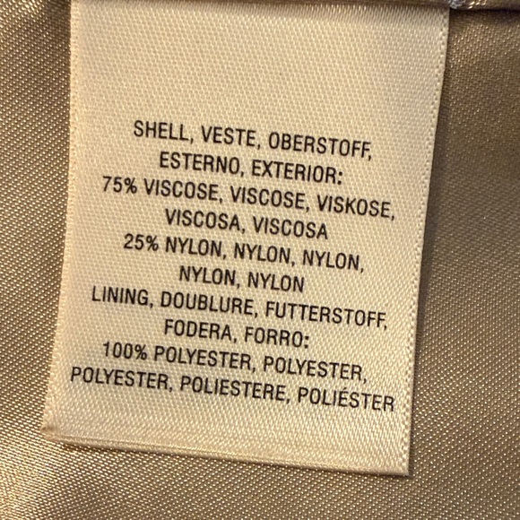 Anthropologie Ett Twa AlessiaVelvet Blazer - Rich Carbon color - size 8 - Picture 3 of 6